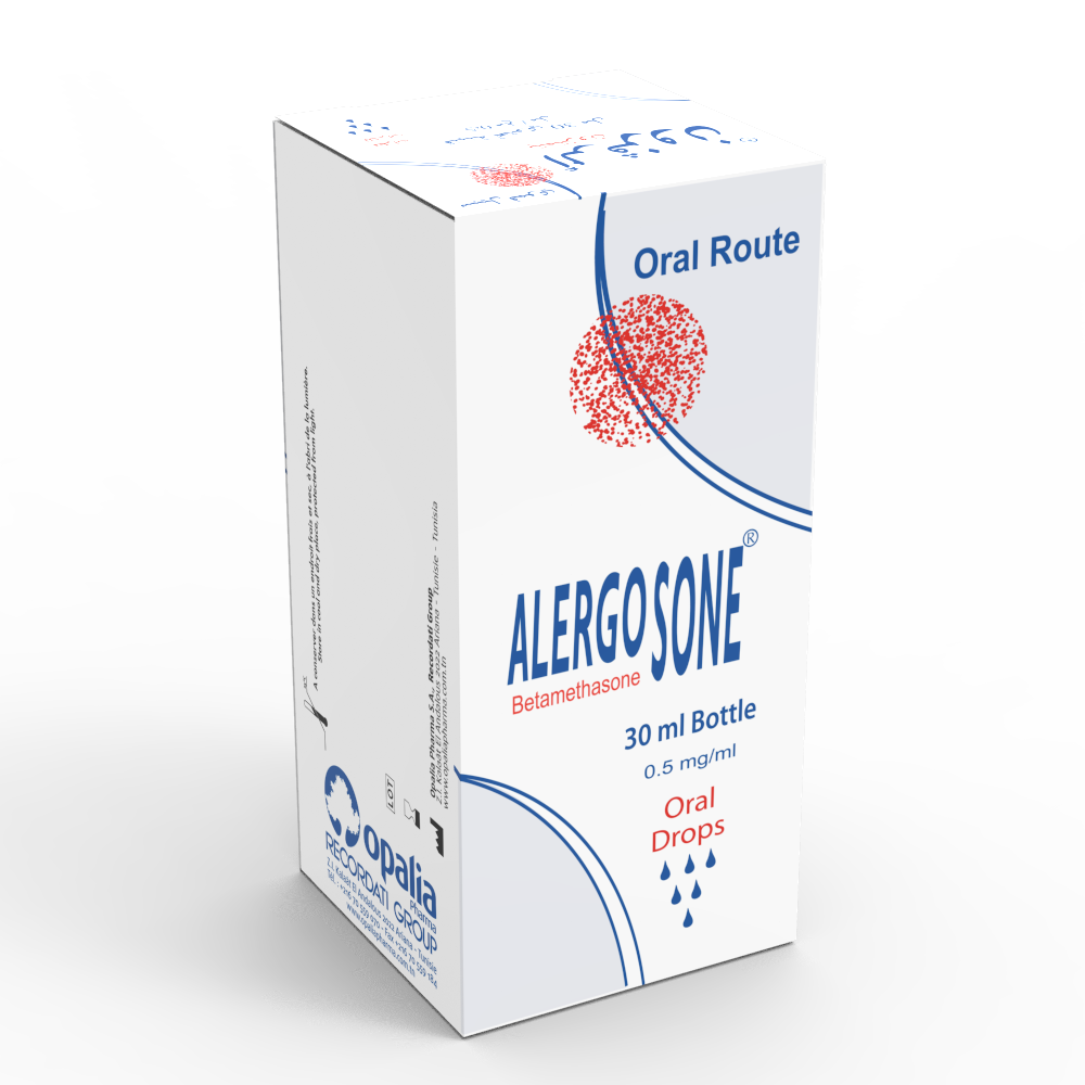 ALERGOSONE 0.5 mg / ml Oral drops 30 ml bottle